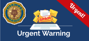 Spam Warning