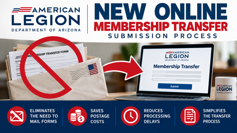 American Legion Online Transfer Transition
