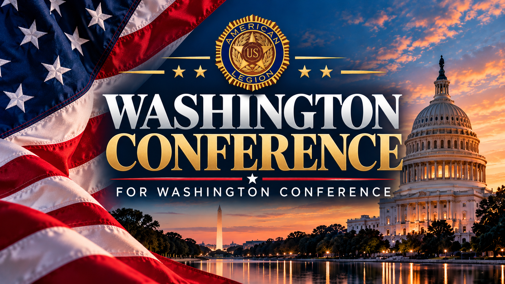 Washington Conference_ Patriotic D.C. Skyline